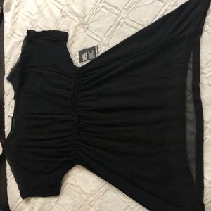 Express black dress: size large. New with tags.